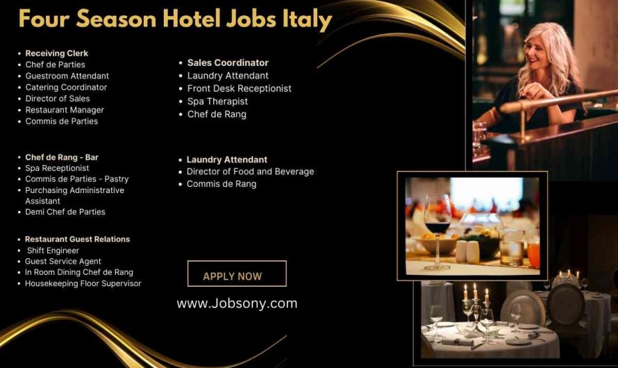 Four Season Hotel Jobs Italy