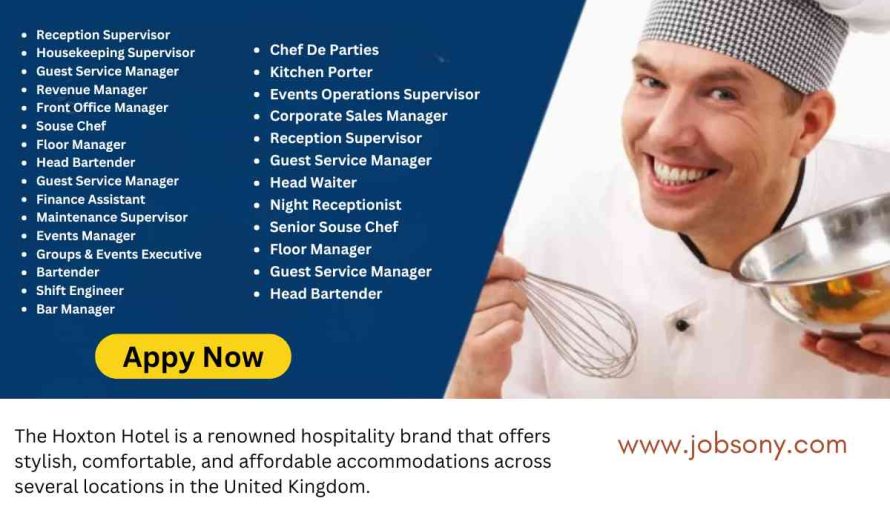 The Hoxton Hotel Jobs UK